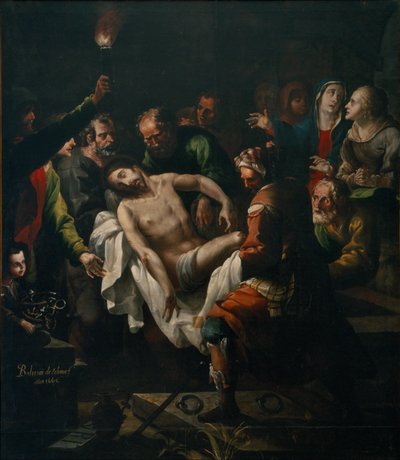 Die Beerdigung Christi von Baltasar de Echave y Rioja